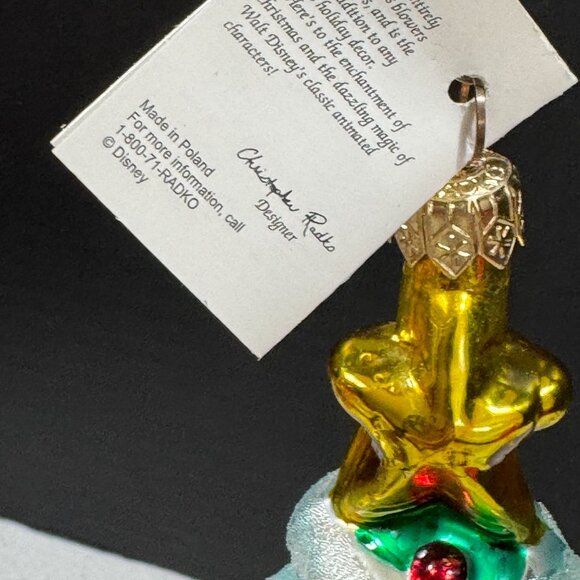 Christopher Radko 1997 Disney Mickey & Minnie Christmas Tree Ornament 97-DIS-34 - Picture 3 of 6